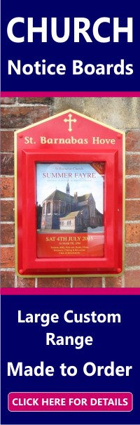 Church Notice Boards Made to Order